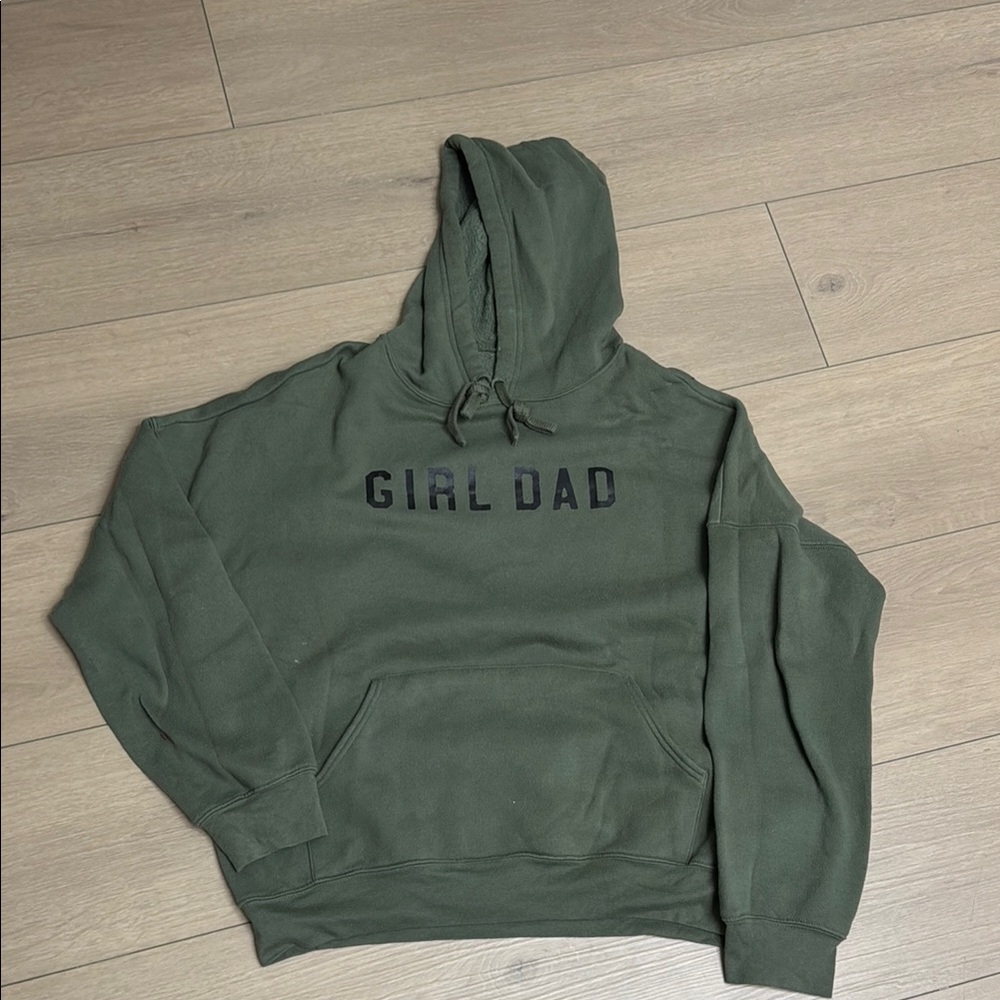 Green 'Girl Dad' Hoodie